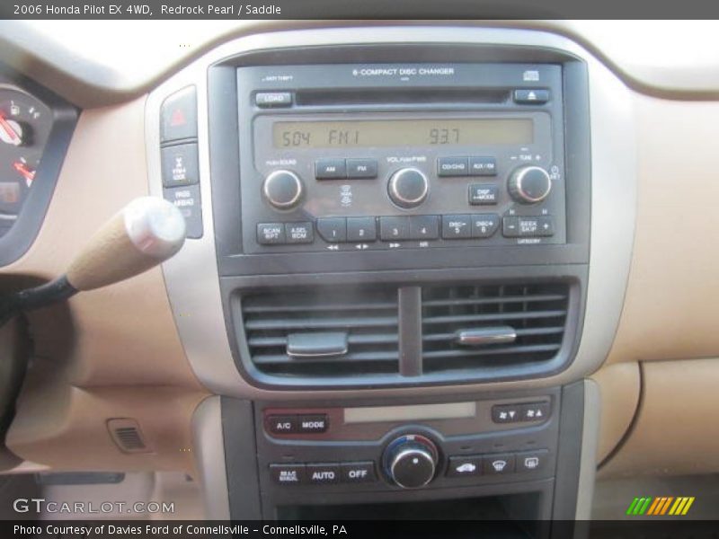 Controls of 2006 Pilot EX 4WD