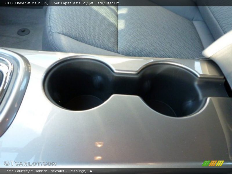 Silver Topaz Metallic / Jet Black/Titanium 2013 Chevrolet Malibu LS