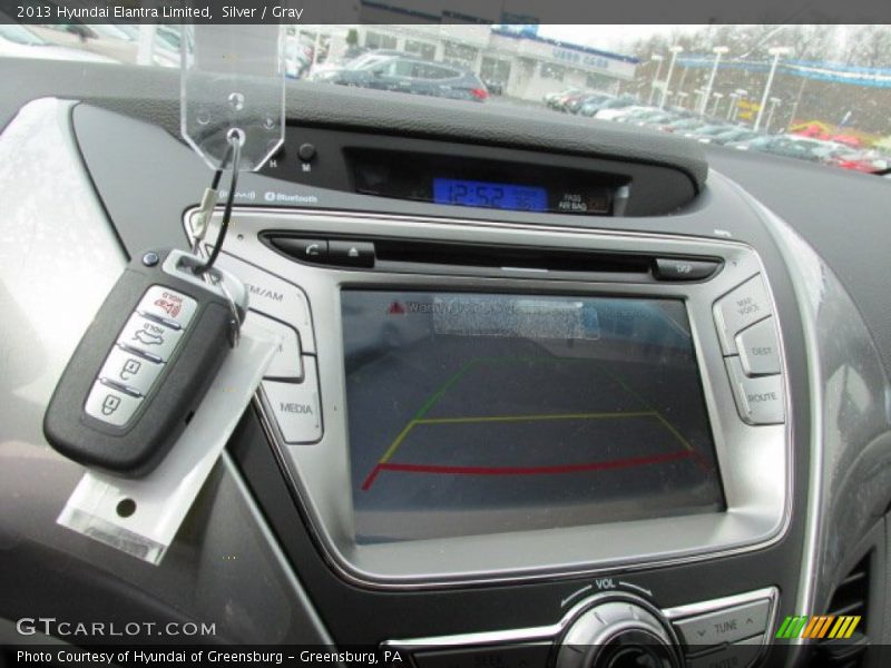 Silver / Gray 2013 Hyundai Elantra Limited