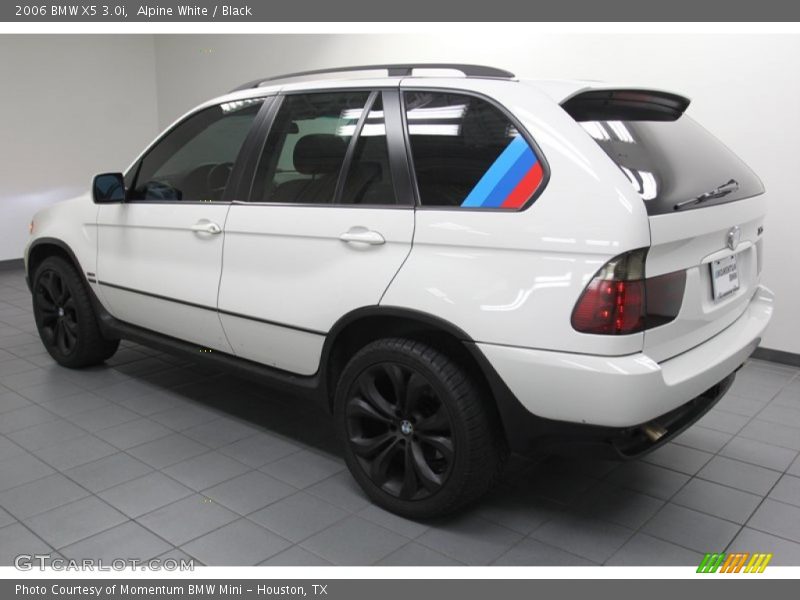 Alpine White / Black 2006 BMW X5 3.0i