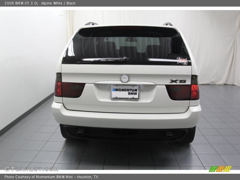 Alpine White / Black 2006 BMW X5 3.0i