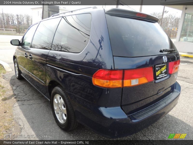 Midnight Blue Pearl / Quartz 2004 Honda Odyssey EX