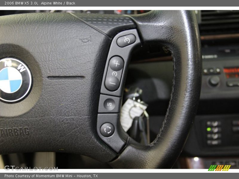 Alpine White / Black 2006 BMW X5 3.0i