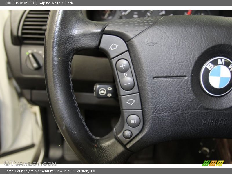 Alpine White / Black 2006 BMW X5 3.0i