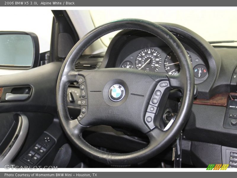  2006 X5 3.0i Steering Wheel