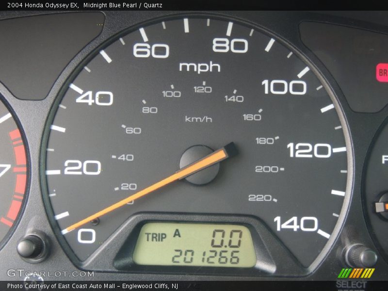 Midnight Blue Pearl / Quartz 2004 Honda Odyssey EX
