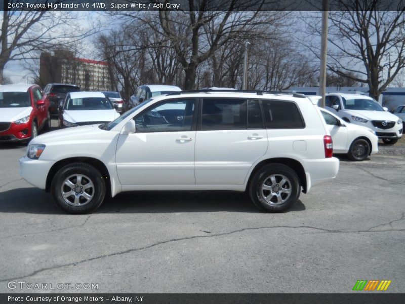  2007 Highlander V6 4WD Super White