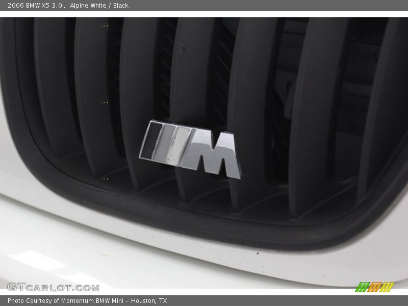 Alpine White / Black 2006 BMW X5 3.0i