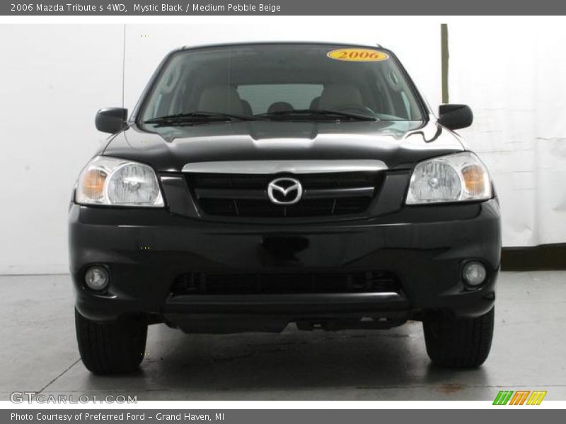 Mystic Black / Medium Pebble Beige 2006 Mazda Tribute s 4WD