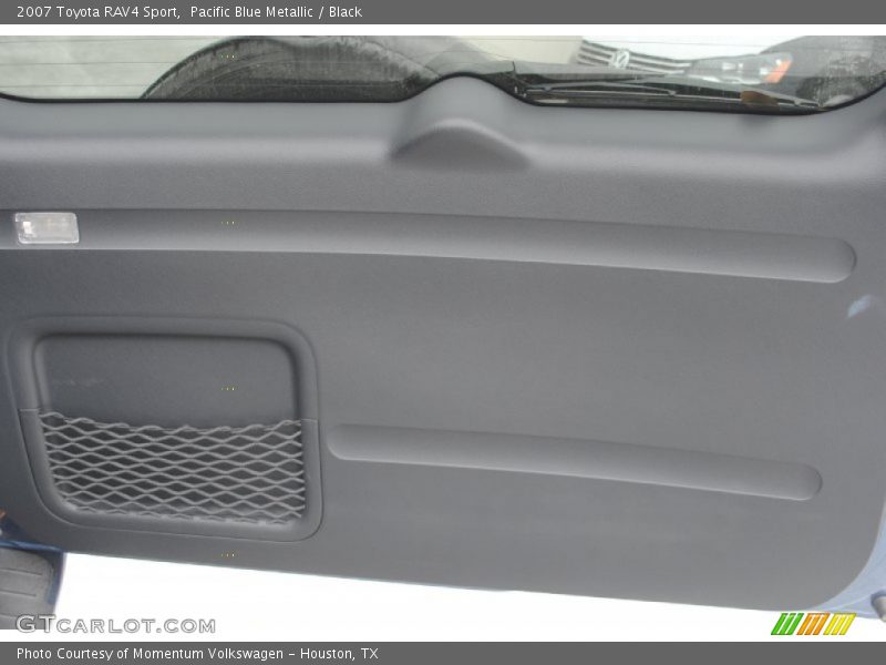 Pacific Blue Metallic / Black 2007 Toyota RAV4 Sport