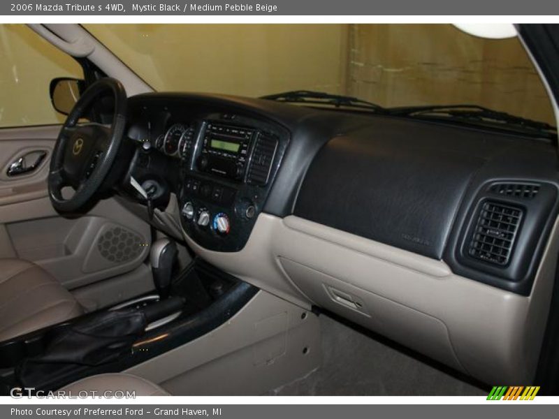 Mystic Black / Medium Pebble Beige 2006 Mazda Tribute s 4WD