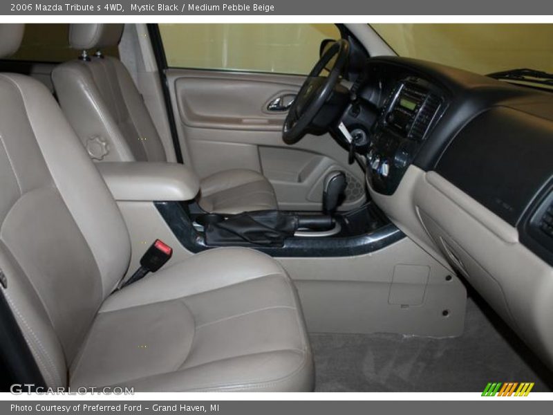 Mystic Black / Medium Pebble Beige 2006 Mazda Tribute s 4WD