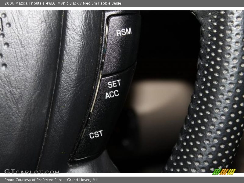 Mystic Black / Medium Pebble Beige 2006 Mazda Tribute s 4WD