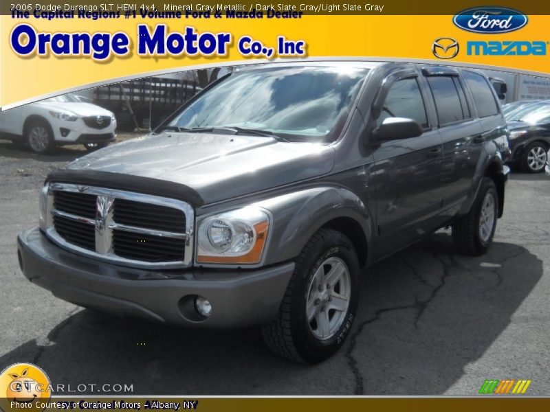 Mineral Gray Metallic / Dark Slate Gray/Light Slate Gray 2006 Dodge Durango SLT HEMI 4x4