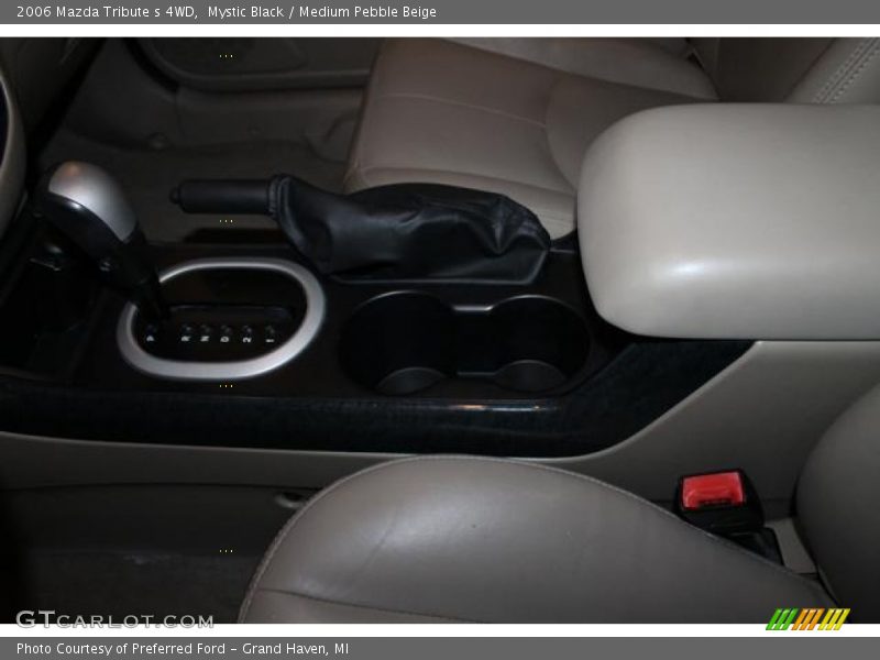 Mystic Black / Medium Pebble Beige 2006 Mazda Tribute s 4WD