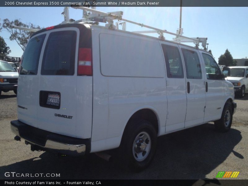 Summit White / Medium Dark Pewter 2006 Chevrolet Express 3500 Commercial Van