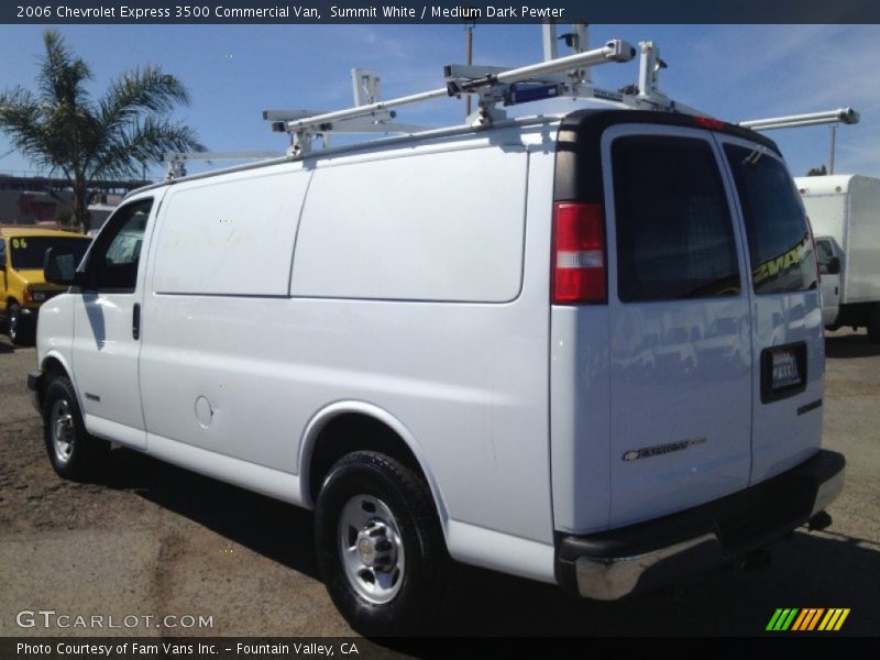 Summit White / Medium Dark Pewter 2006 Chevrolet Express 3500 Commercial Van