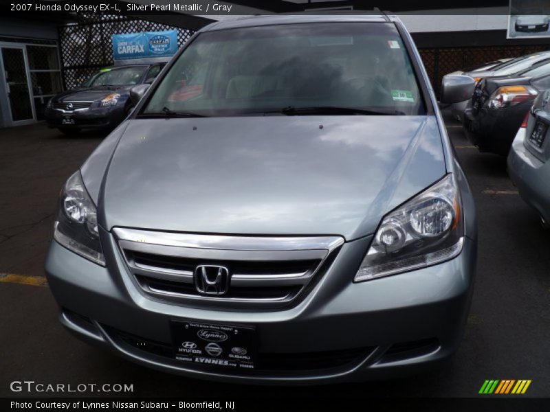 Silver Pearl Metallic / Gray 2007 Honda Odyssey EX-L
