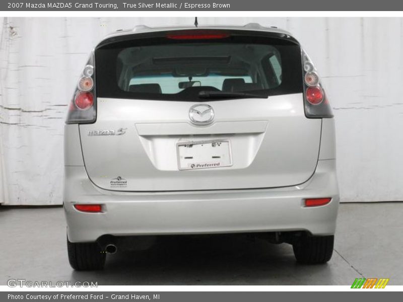 True Silver Metallic / Espresso Brown 2007 Mazda MAZDA5 Grand Touring