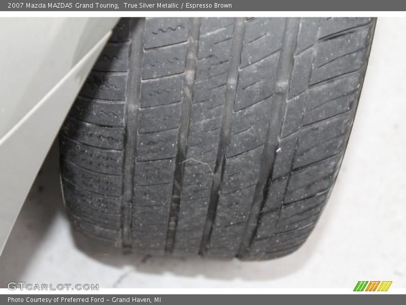 True Silver Metallic / Espresso Brown 2007 Mazda MAZDA5 Grand Touring