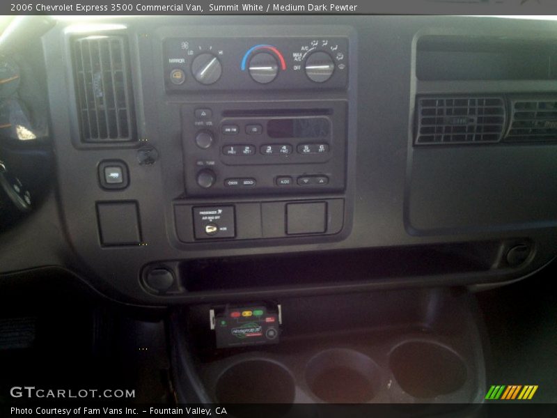 Summit White / Medium Dark Pewter 2006 Chevrolet Express 3500 Commercial Van