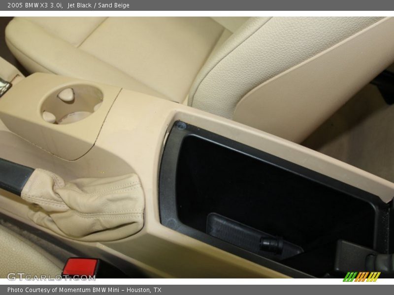 Jet Black / Sand Beige 2005 BMW X3 3.0i