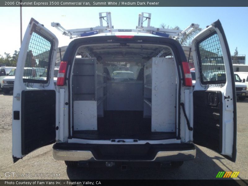 Summit White / Medium Dark Pewter 2006 Chevrolet Express 3500 Commercial Van