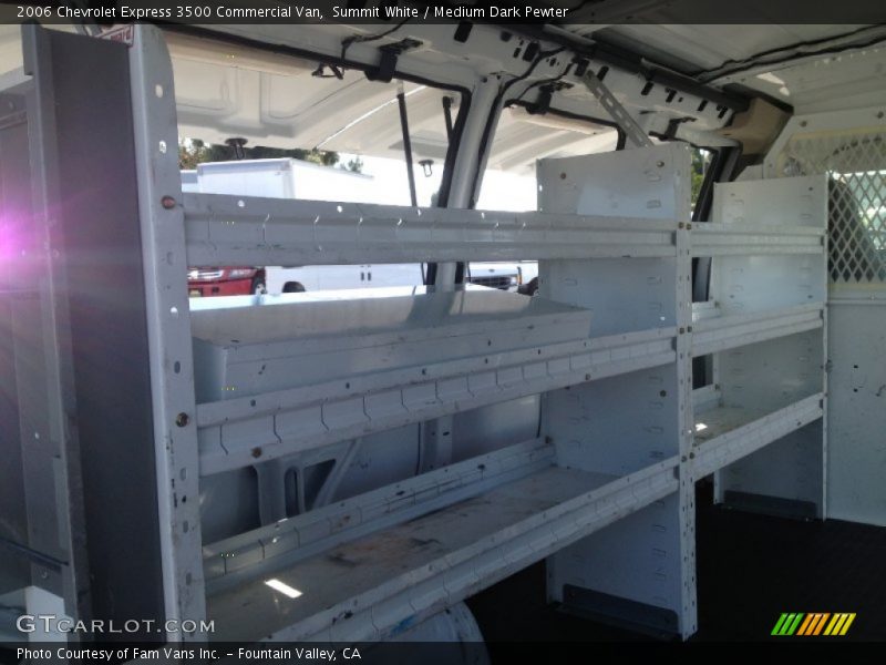 Summit White / Medium Dark Pewter 2006 Chevrolet Express 3500 Commercial Van