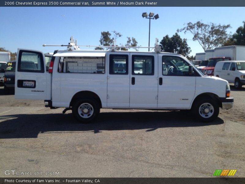 Summit White / Medium Dark Pewter 2006 Chevrolet Express 3500 Commercial Van