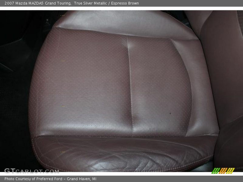 True Silver Metallic / Espresso Brown 2007 Mazda MAZDA5 Grand Touring