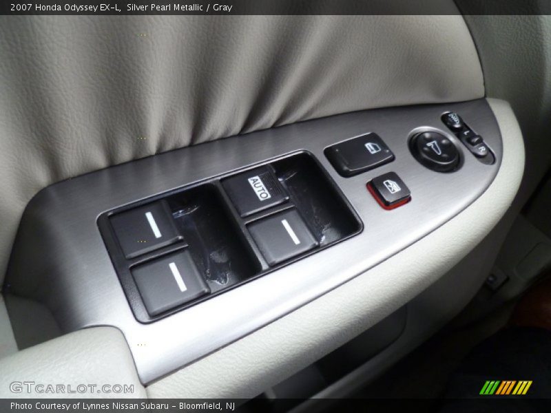 Silver Pearl Metallic / Gray 2007 Honda Odyssey EX-L