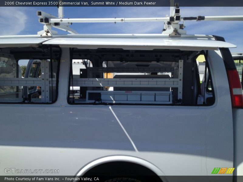 Summit White / Medium Dark Pewter 2006 Chevrolet Express 3500 Commercial Van