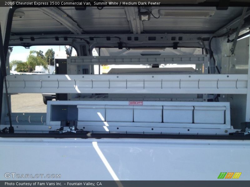 Summit White / Medium Dark Pewter 2006 Chevrolet Express 3500 Commercial Van