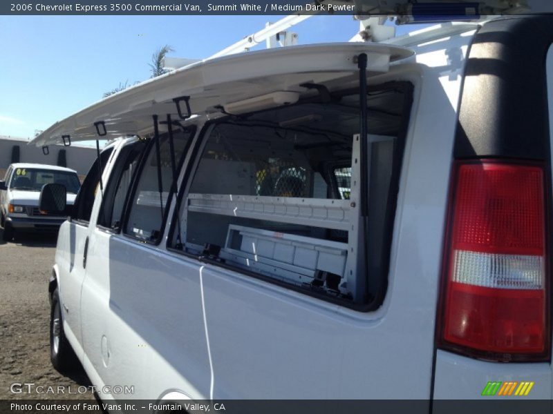 Summit White / Medium Dark Pewter 2006 Chevrolet Express 3500 Commercial Van