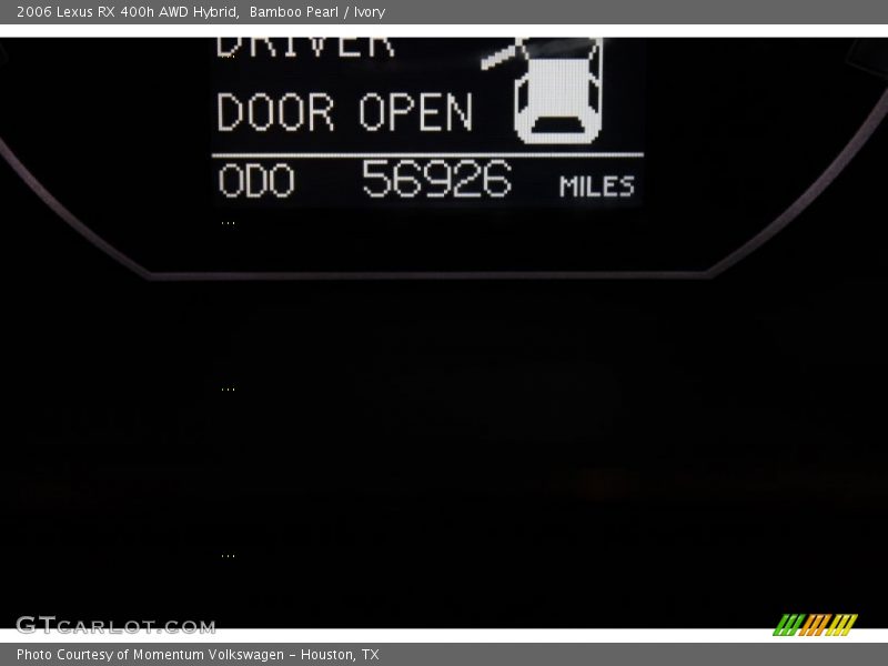Bamboo Pearl / Ivory 2006 Lexus RX 400h AWD Hybrid