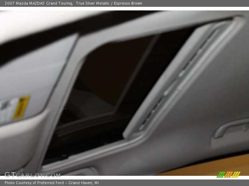 True Silver Metallic / Espresso Brown 2007 Mazda MAZDA5 Grand Touring