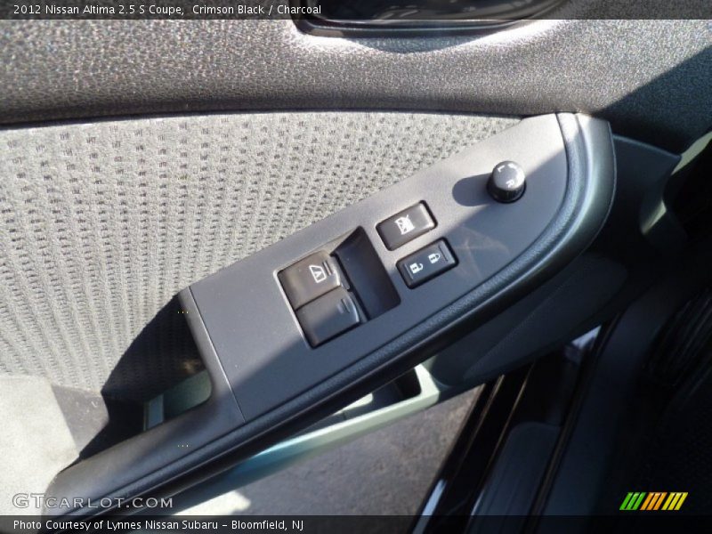 Crimson Black / Charcoal 2012 Nissan Altima 2.5 S Coupe