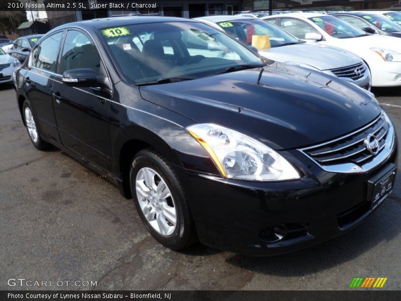 Super Black / Charcoal 2010 Nissan Altima 2.5 SL