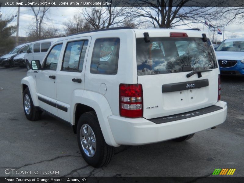 Stone White / Dark Slate Gray 2010 Jeep Liberty Sport 4x4