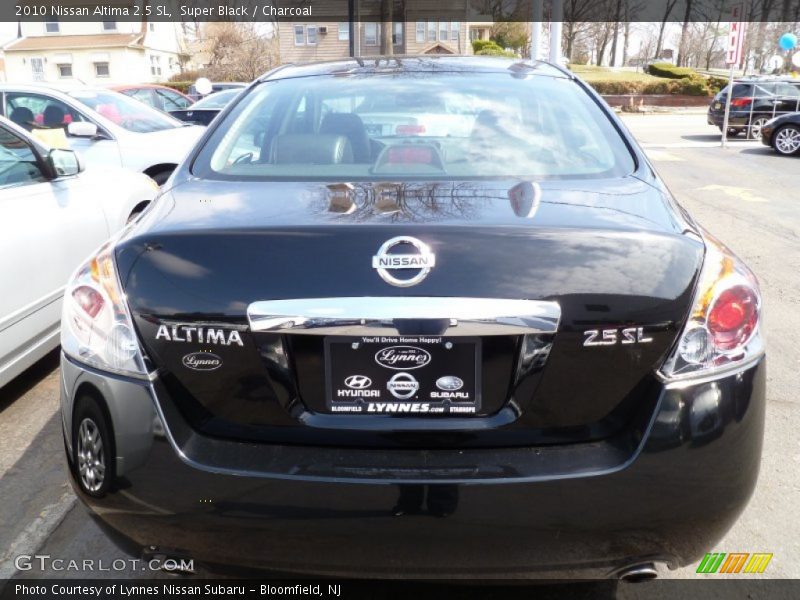 Super Black / Charcoal 2010 Nissan Altima 2.5 SL