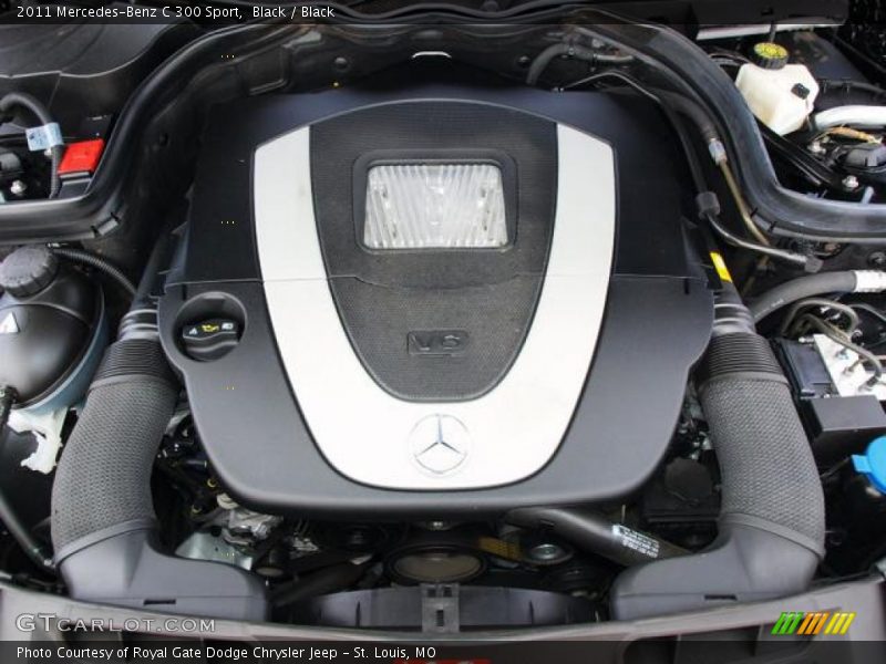 Black / Black 2011 Mercedes-Benz C 300 Sport