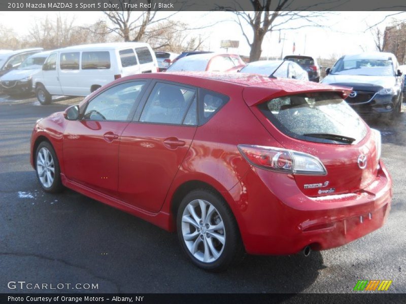 True Red / Black 2010 Mazda MAZDA3 s Sport 5 Door