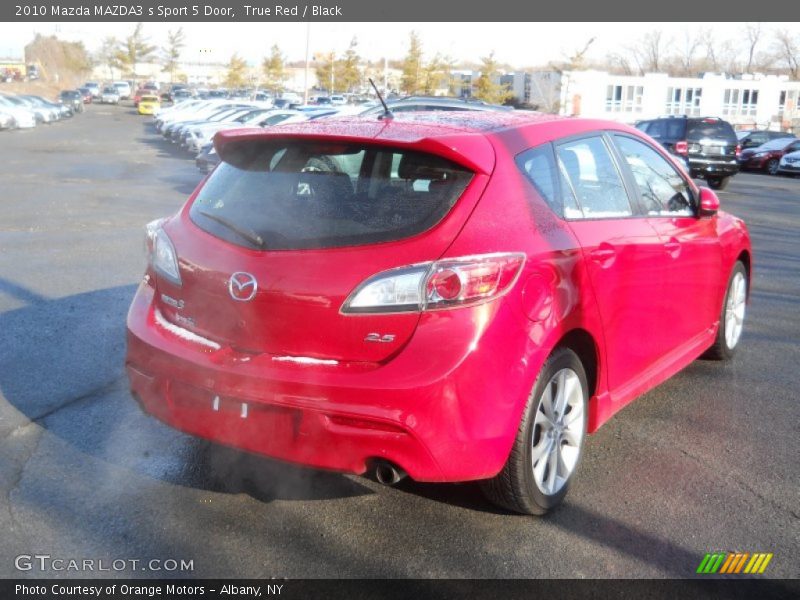 True Red / Black 2010 Mazda MAZDA3 s Sport 5 Door