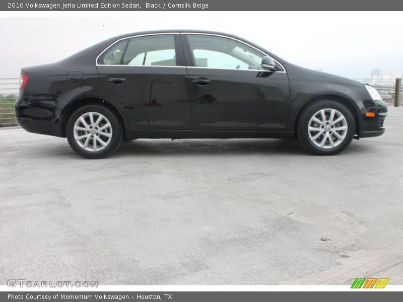 Black / Cornsilk Beige 2010 Volkswagen Jetta Limited Edition Sedan