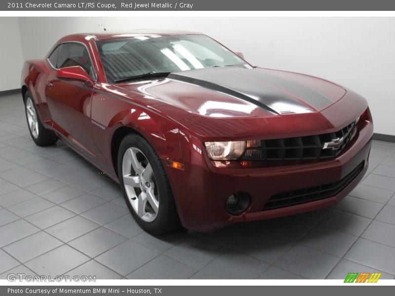 Red Jewel Metallic / Gray 2011 Chevrolet Camaro LT/RS Coupe