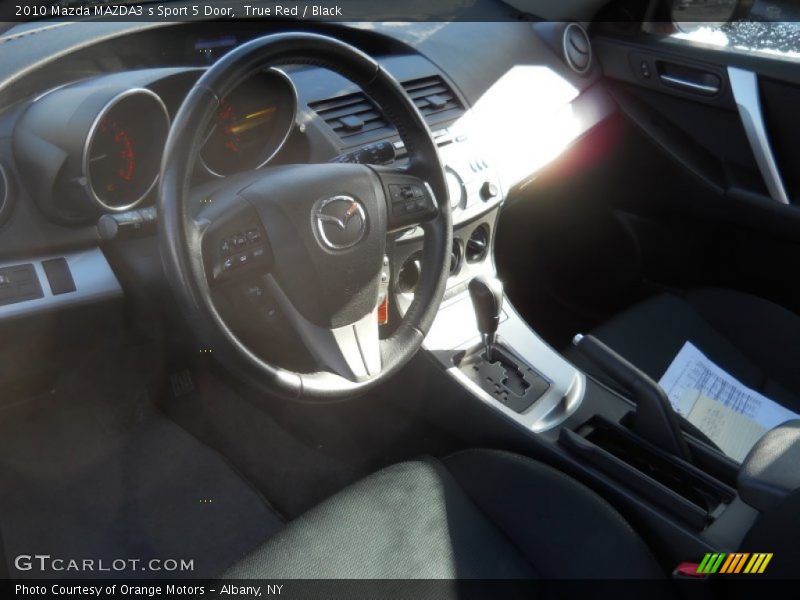 True Red / Black 2010 Mazda MAZDA3 s Sport 5 Door