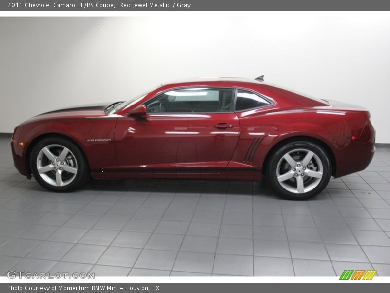 Red Jewel Metallic / Gray 2011 Chevrolet Camaro LT/RS Coupe