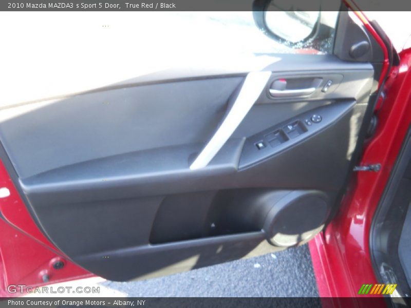 True Red / Black 2010 Mazda MAZDA3 s Sport 5 Door