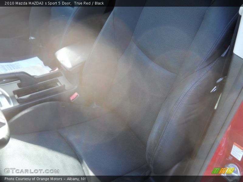 True Red / Black 2010 Mazda MAZDA3 s Sport 5 Door