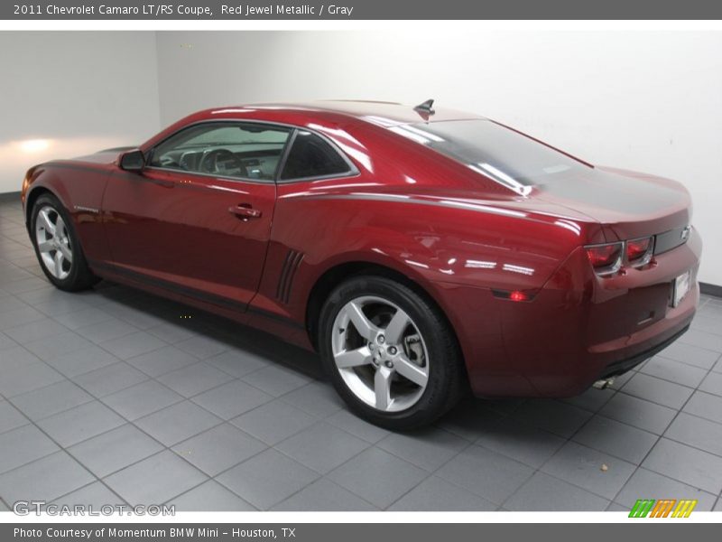 Red Jewel Metallic / Gray 2011 Chevrolet Camaro LT/RS Coupe